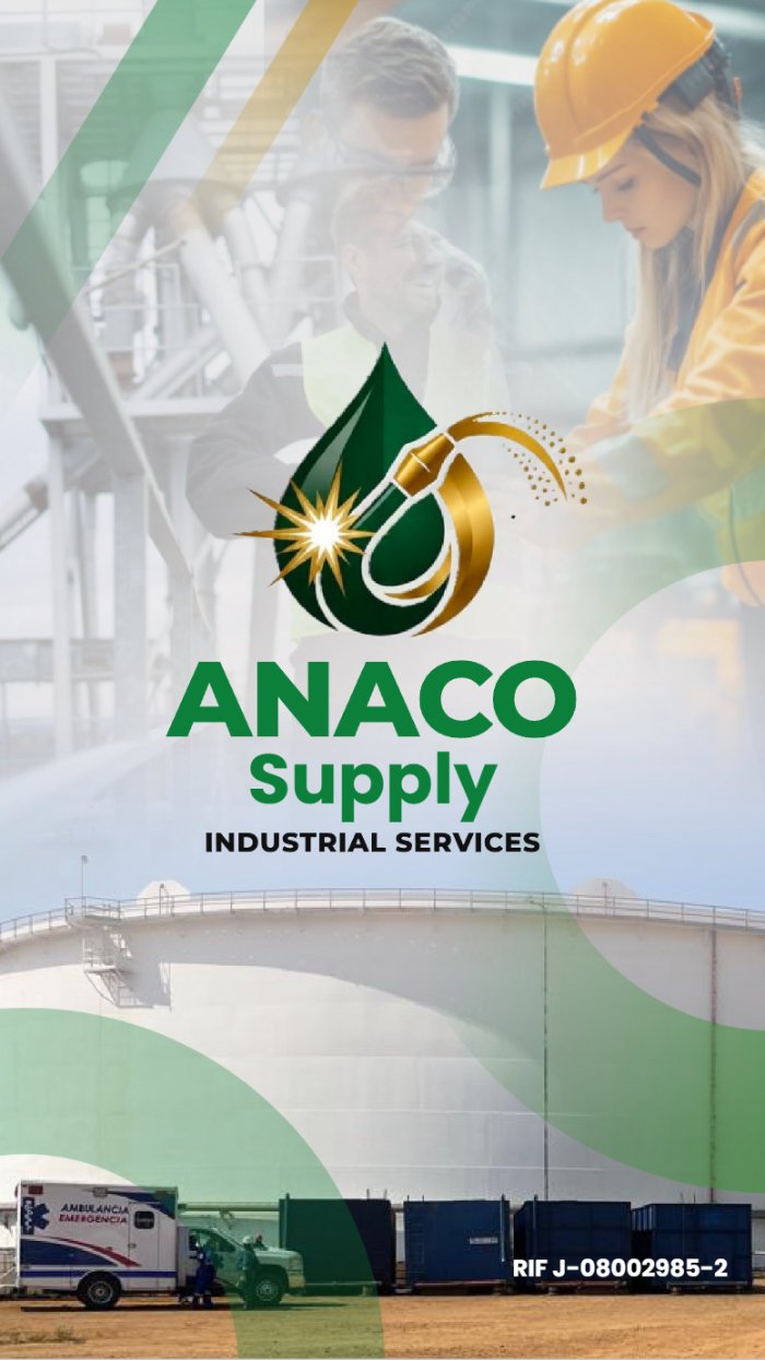 Cover of the Anaco Supply, C.A. corporate brochure
