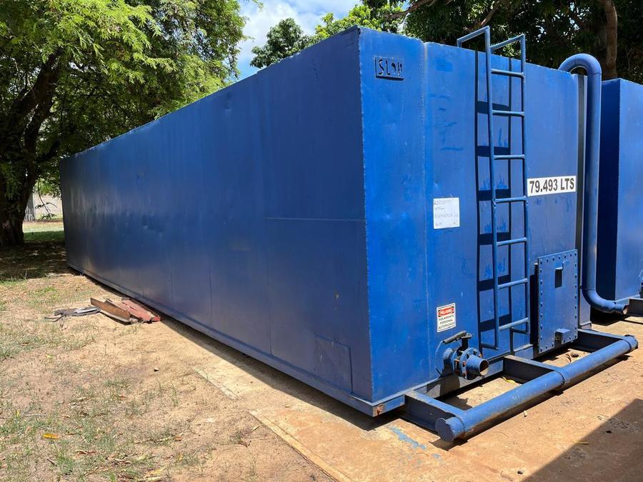 500 BBL tank from the Anaco Supply fleet